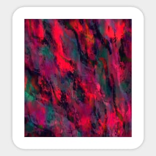 colorful painting artwork abstract art Sticker